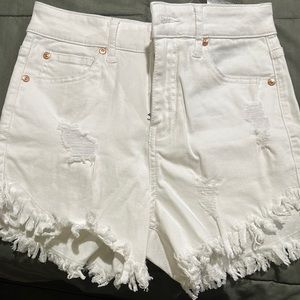 Guess jeans shorts. Size 25. White